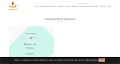 Desktop Screenshot of bellezamarta.com