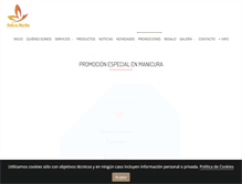 Tablet Screenshot of bellezamarta.com